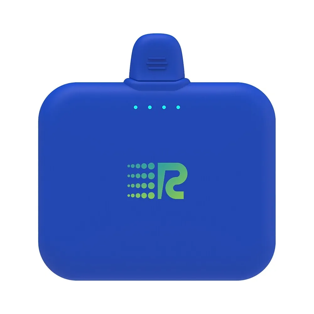 Rush Charge Air USB-C Power Bank, 2500mAh, Blue (RC25-C-G2-BLUE)