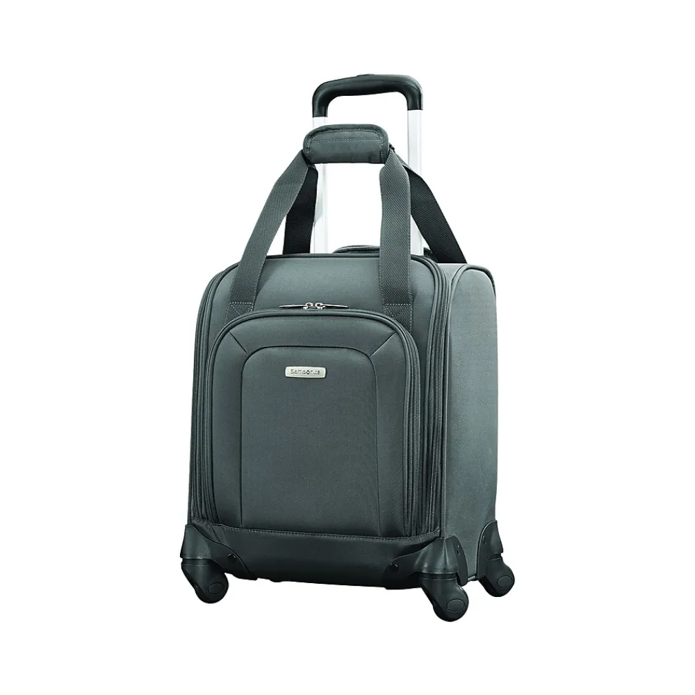 Samsonite 16" Carry-On Suitcase, 4-Wheeled Spinner, Charcoal (103471-1174)