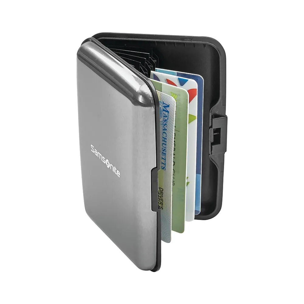 Samsonite Aluminium RFID Wallet, Silver (89057-1422)