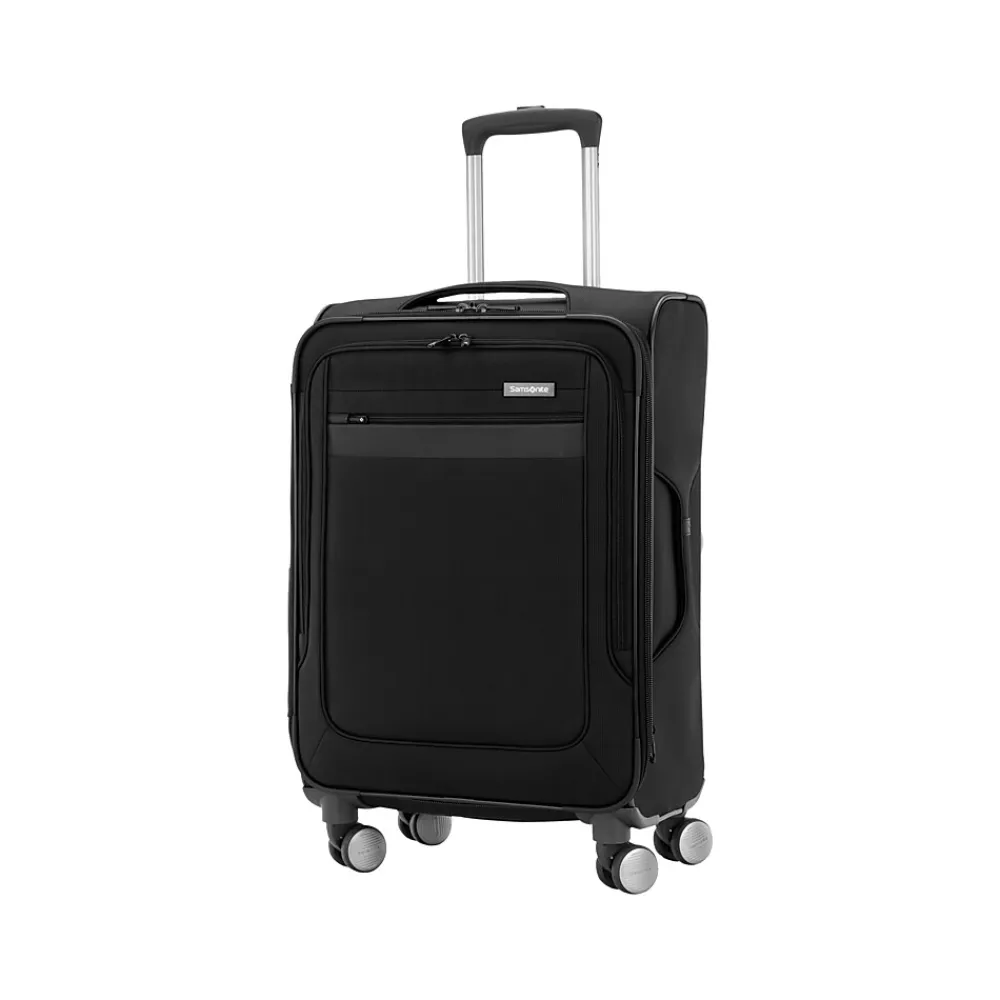 Samsonite Ascella 3.0 23.75" Carry-On Suitcase, 4-Wheeled Spinner, Black (145053-1041)