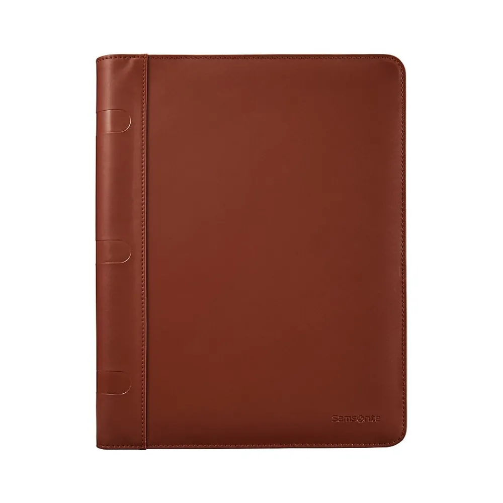 Samsonite Business Leather Padfolio, Saddle (116468-1770)