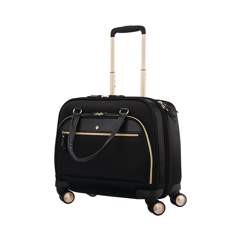 Samsonite Carry-On Suitcase, 4-Wheeled Spinner, Black (128167-1041)