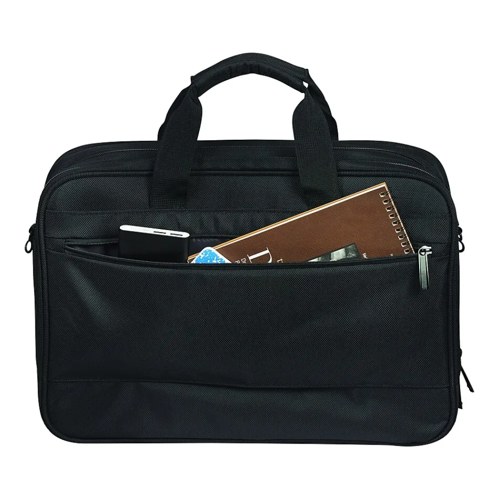 Samsonite Classic Business 2.0 Laptop Briefcase, Black Polyester (144294-1041)