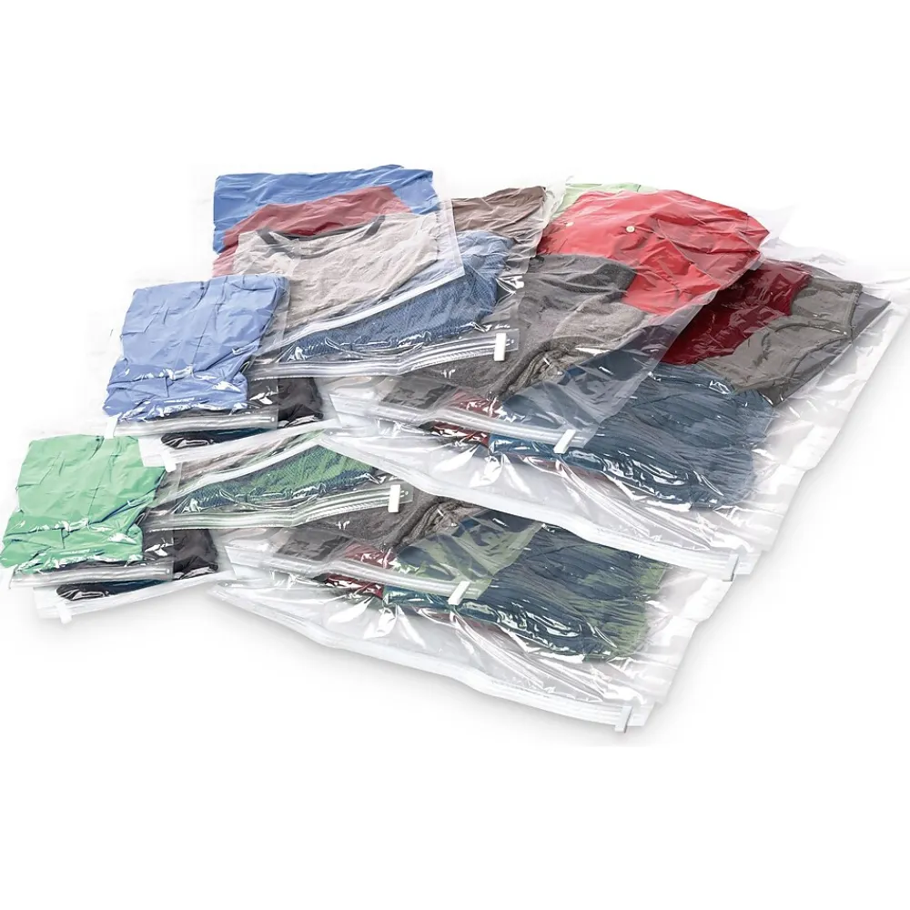 Samsonite 12-Piece Plastic Travel Pouch Set, Waterproof, Clear (51714-1212)