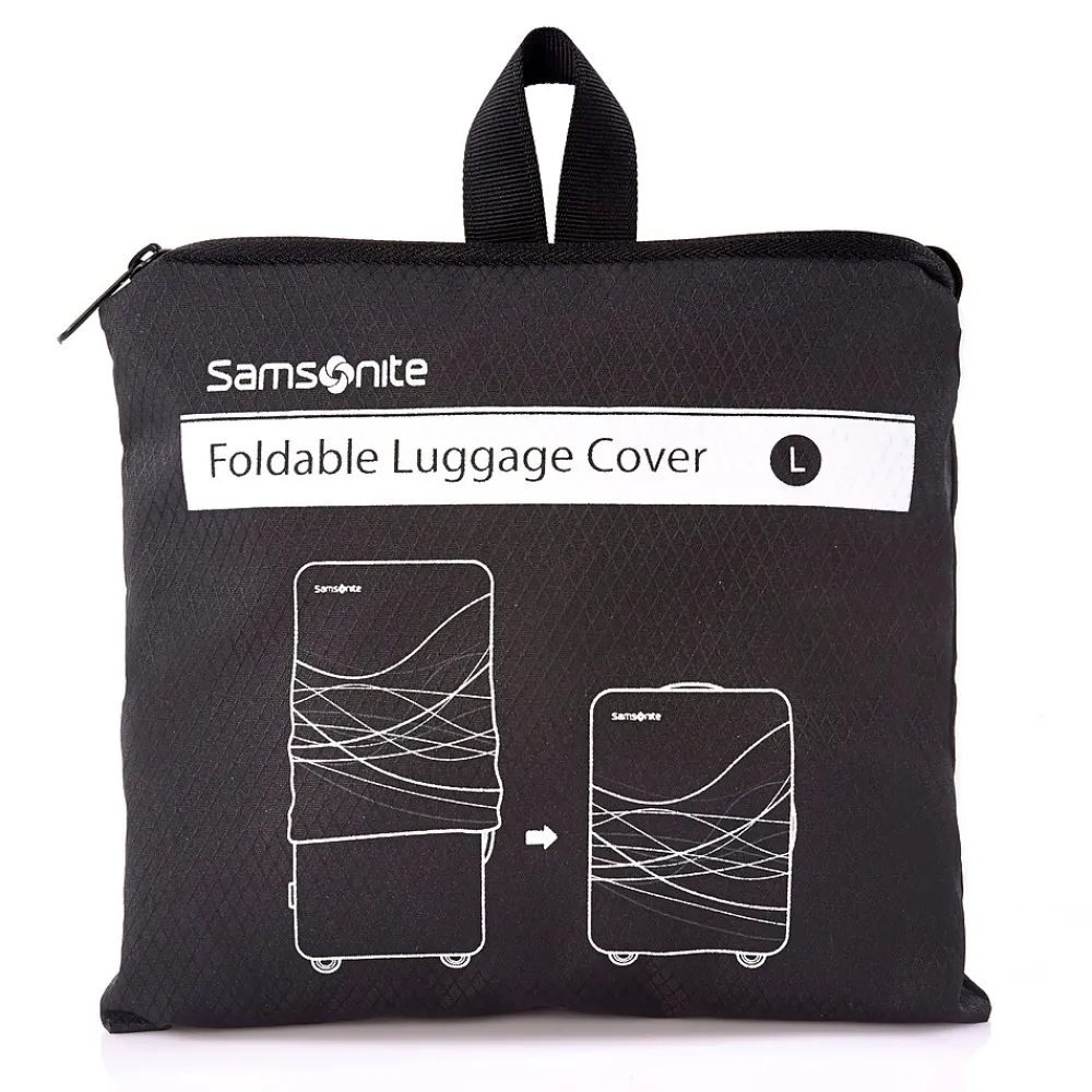 Samsonite Polyester Luggage Cover, Black (57549-1041)