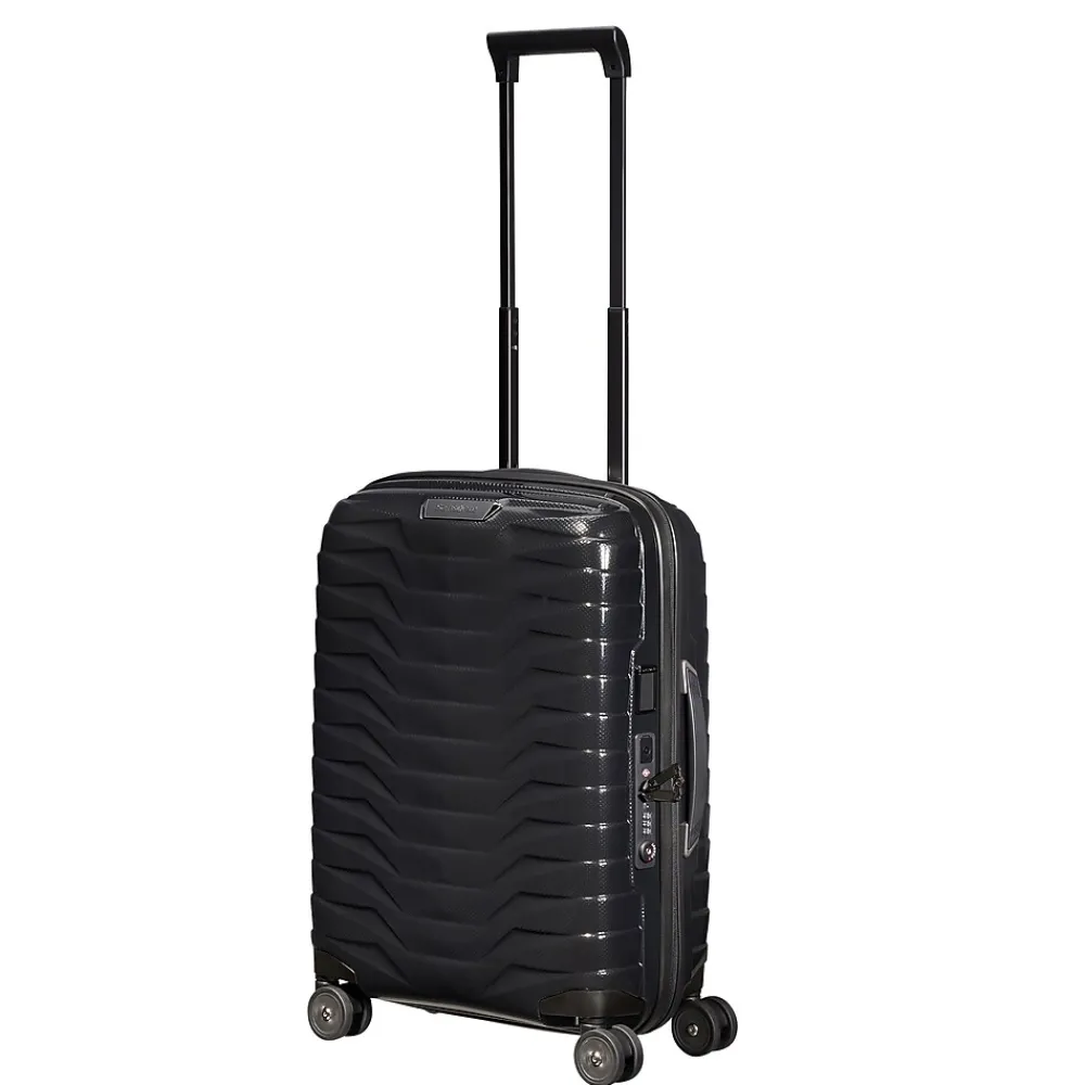 Samsonite Proxis Hardside Carry-On Suitcase, 8-Wheeled Spinner, Black (141845-1041)