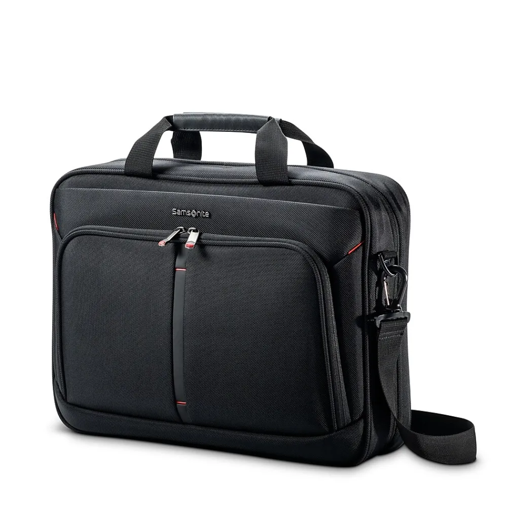 Samsonite Xenon 4.0 Expandable Nylon Briefcase, Black (147327-1041)