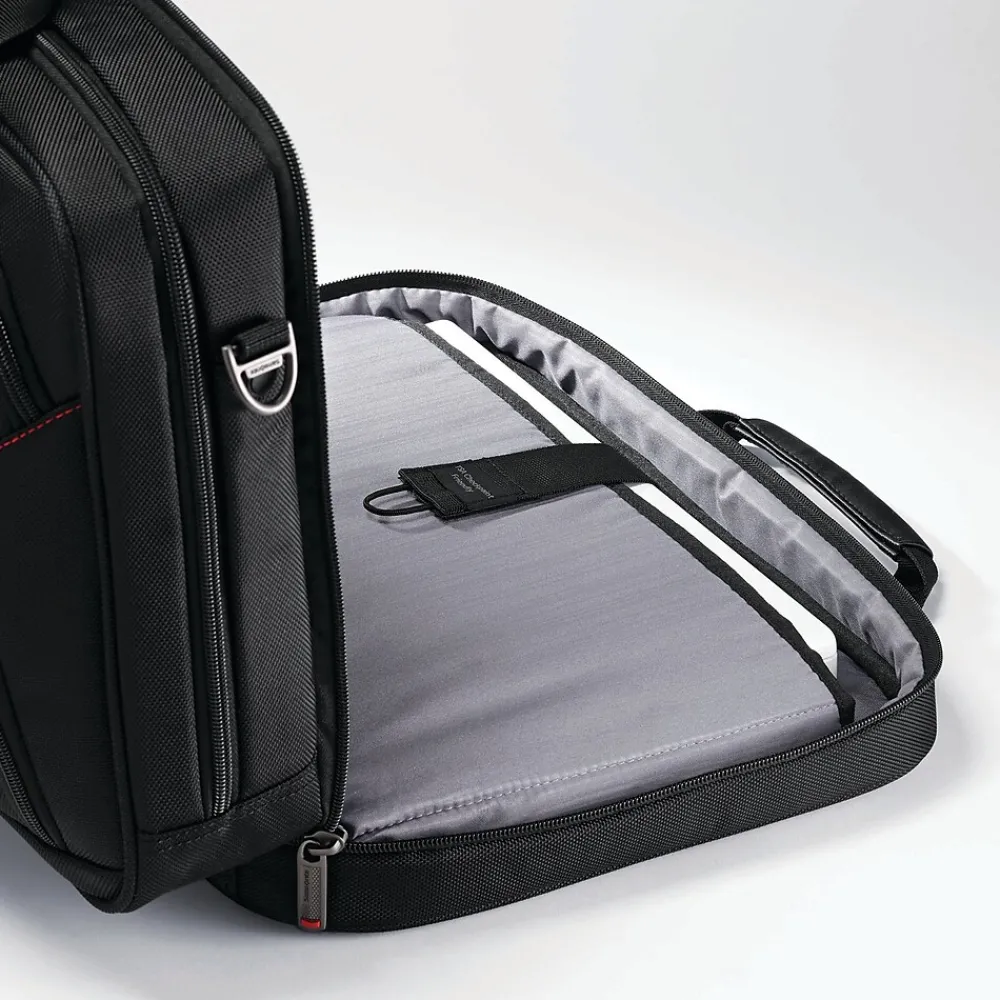 Samsonite Xenon 3.0 Laptop Briefcase, Black Polyester (89433-1041)