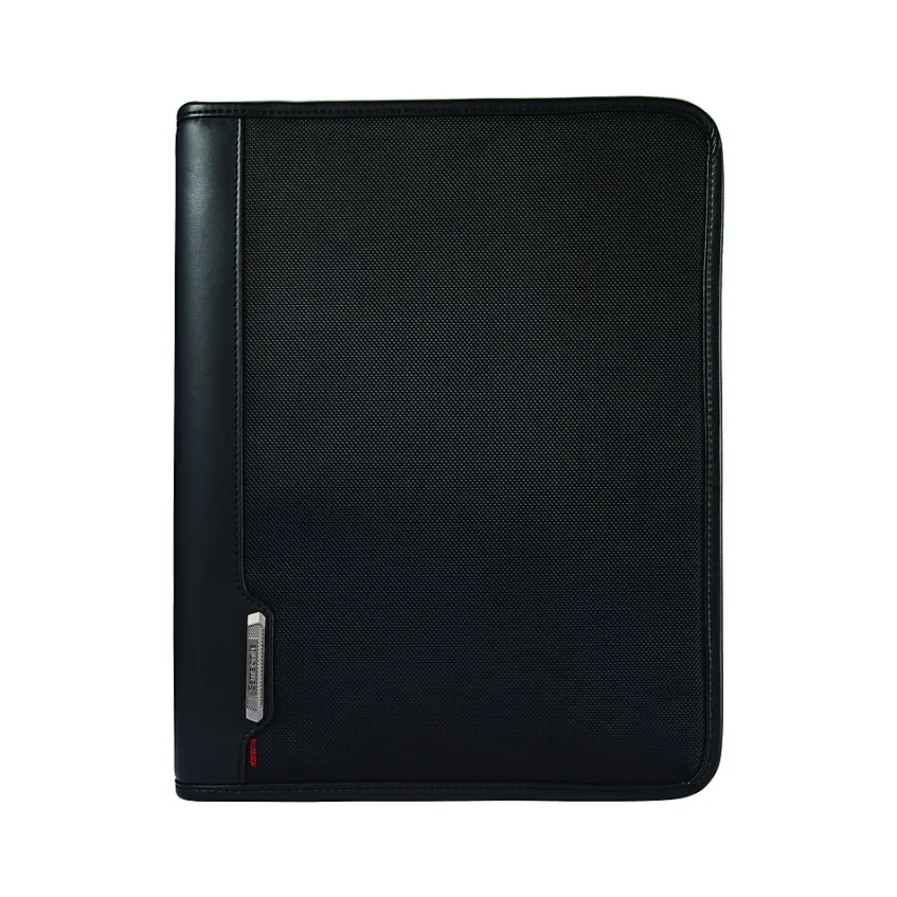 Samsonite Xenon Business Fabric Padfolio with Zipper Closure, Black (116466-1041)