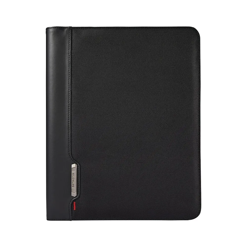 Samsonite Xenon Business Polyester Padfolio, Black (116464-1041)