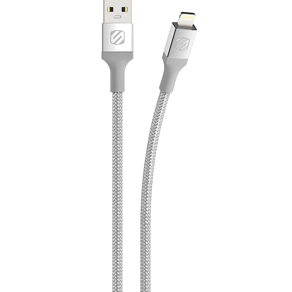 scosche Tangle-Free Braided Lightning™ Cable