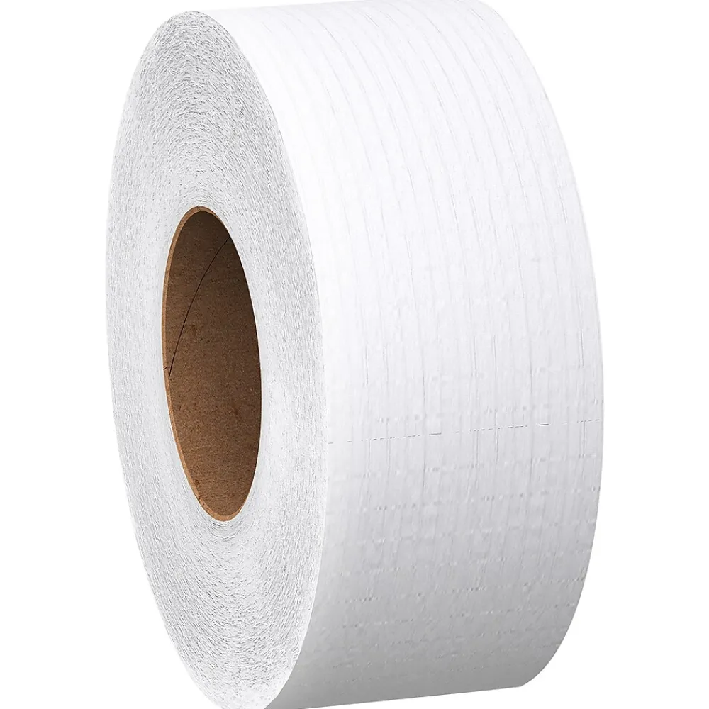 Scott Essential Recycled Jumbo Toilet Paper, 2-ply, White, 12 Rolls/Case (67805)