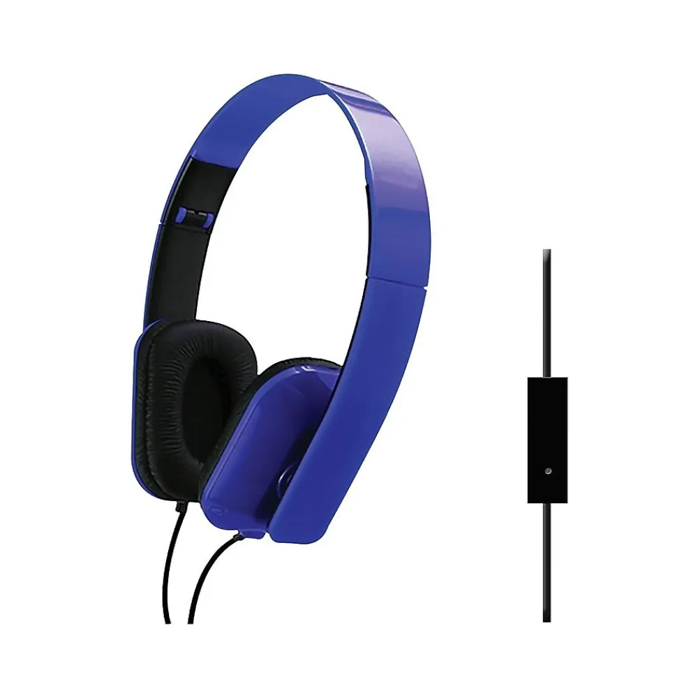 Sentry Folding Headphones, Blue (DLX22)