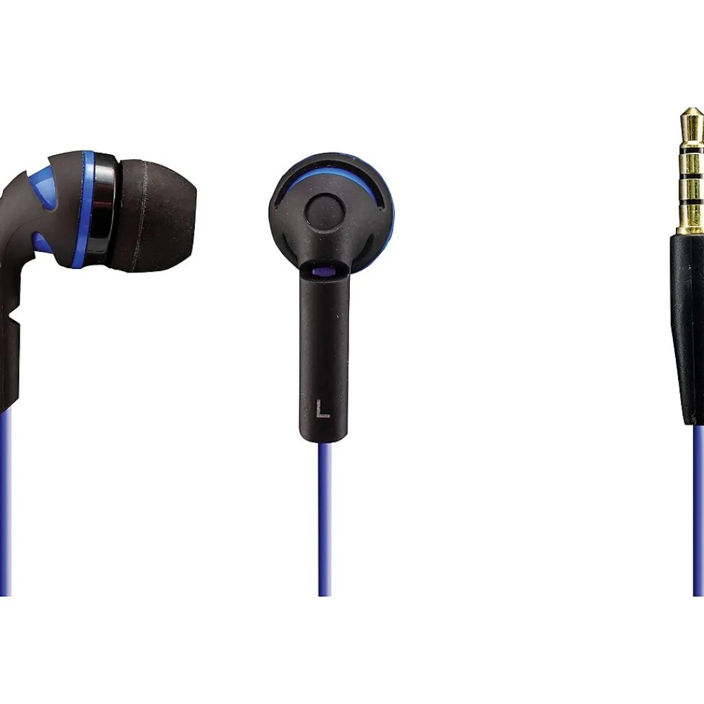 Sentry Neons Earbuds, Navy