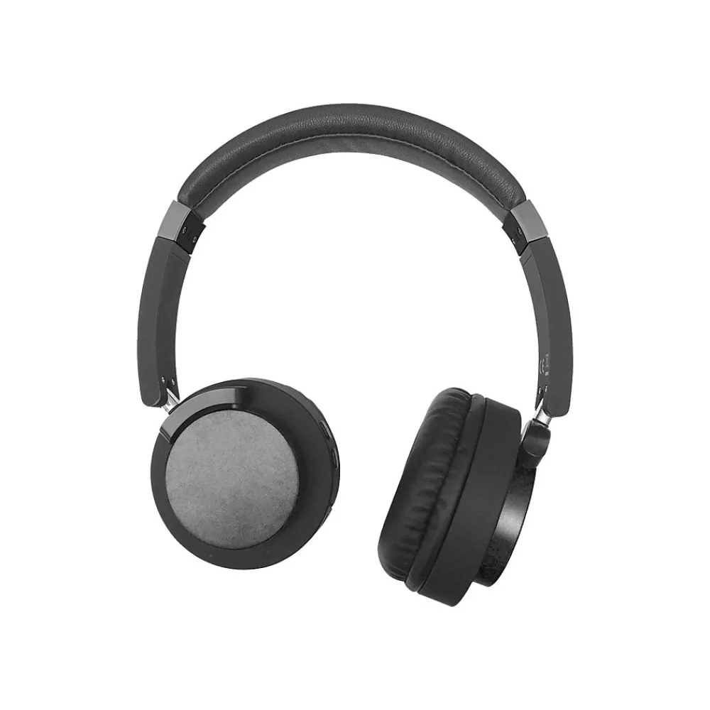 Sentry Pro Series Wireless Bluetooth Stereo Headphones, Black/Silver (BT500)