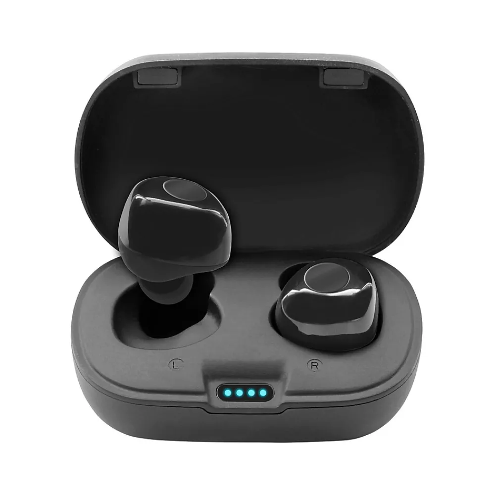 Sentry True Wireless Earbuds, Bluetooth, Black (HPXBT985)