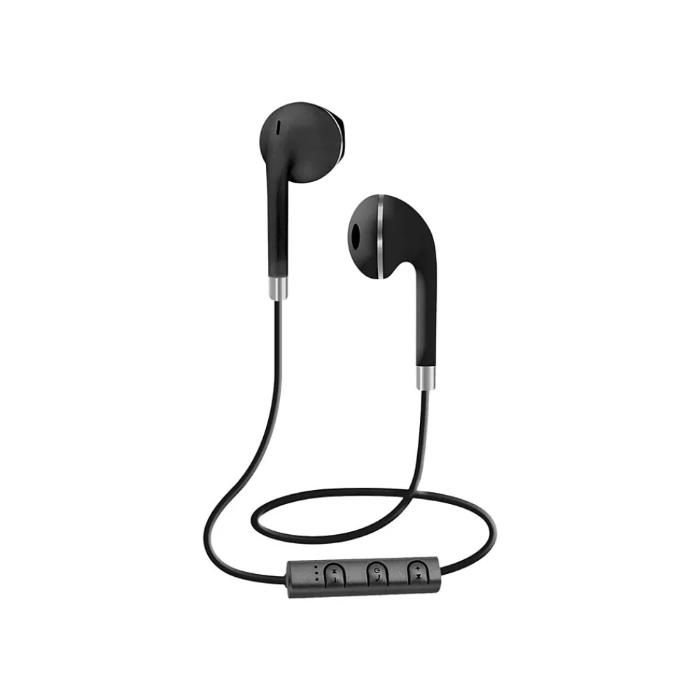 Sentry Wireless Bluetooth Stereo Headphones, Black (BT876)