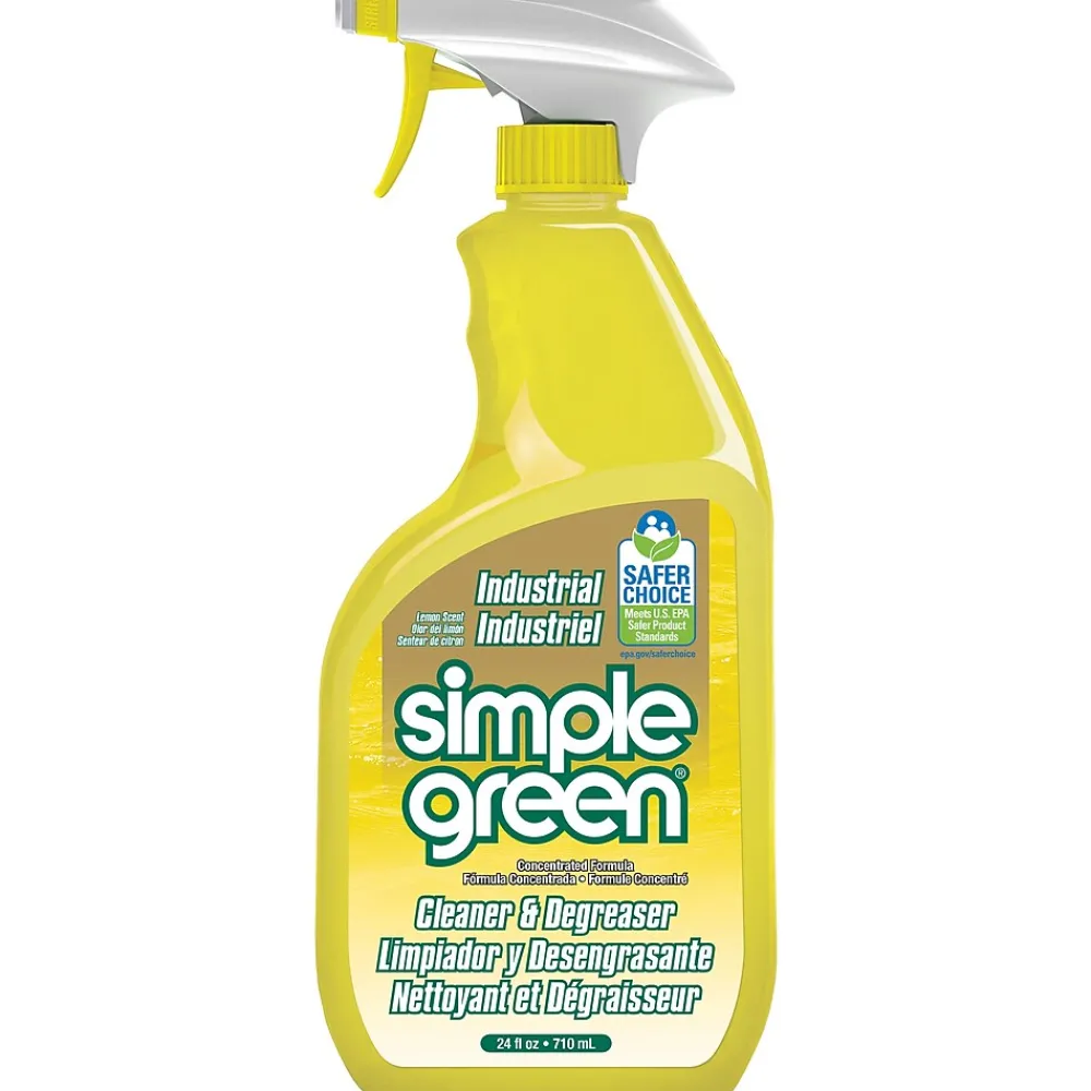 Simple Green Cleaner & Degreaser, Lemon Scent, 24 oz. (SMP14002)