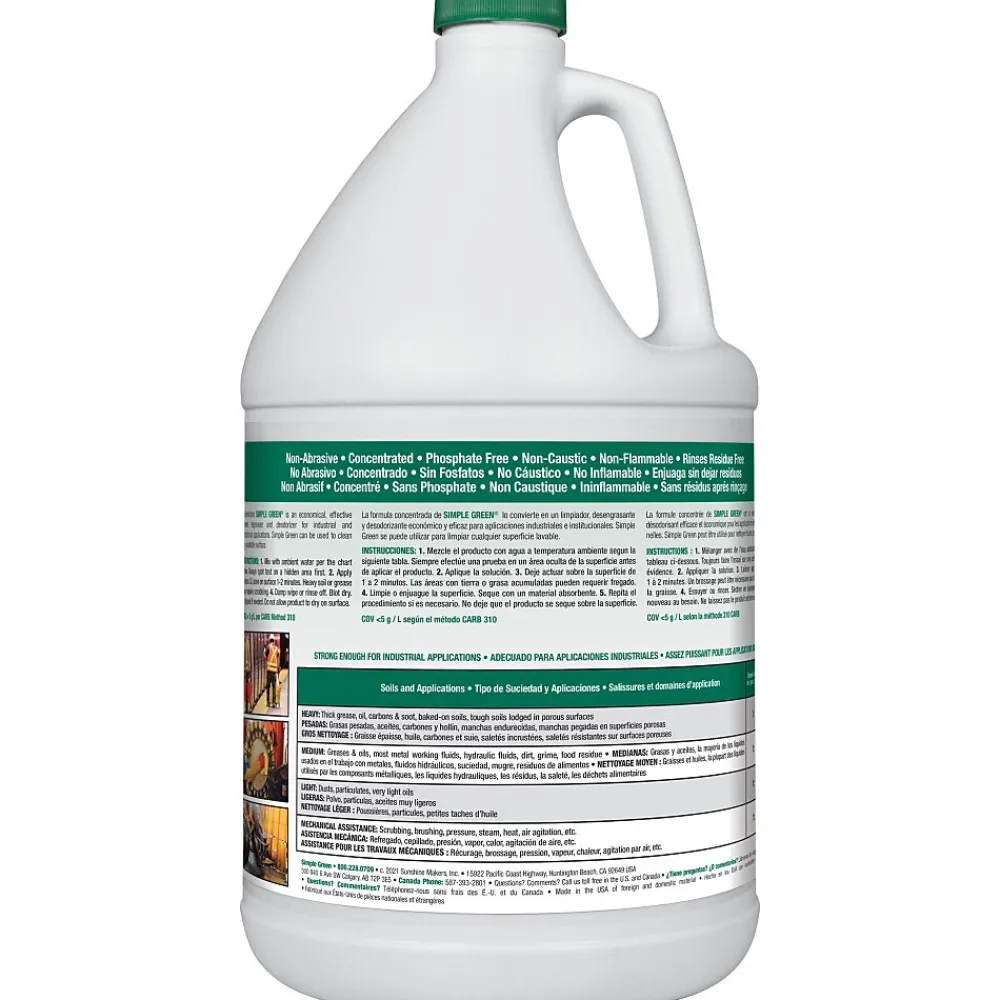 Simple Green Industrial Cleaner and Degreaser, 128 Oz. (13005)