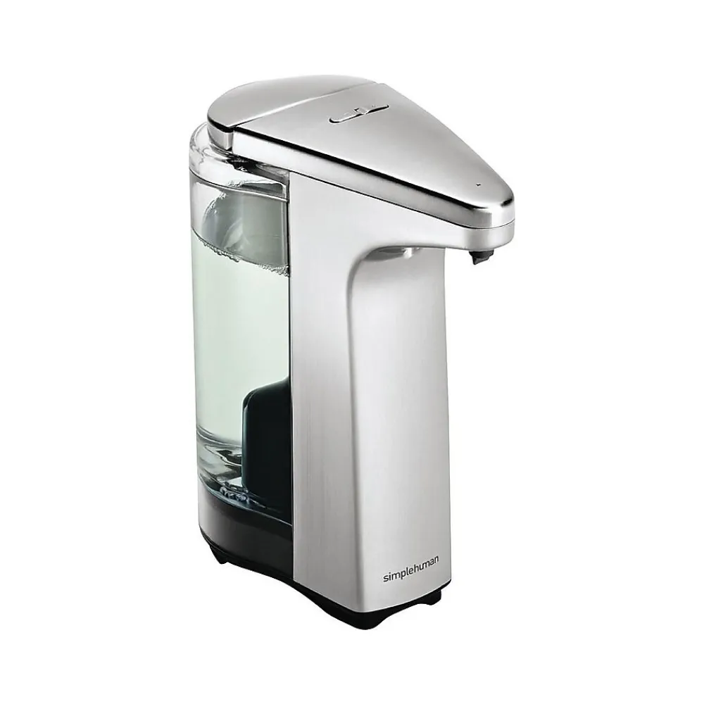 simplehuman Universal Automatic Hand Soap Dispenser, Gray/Silver (ST1023)