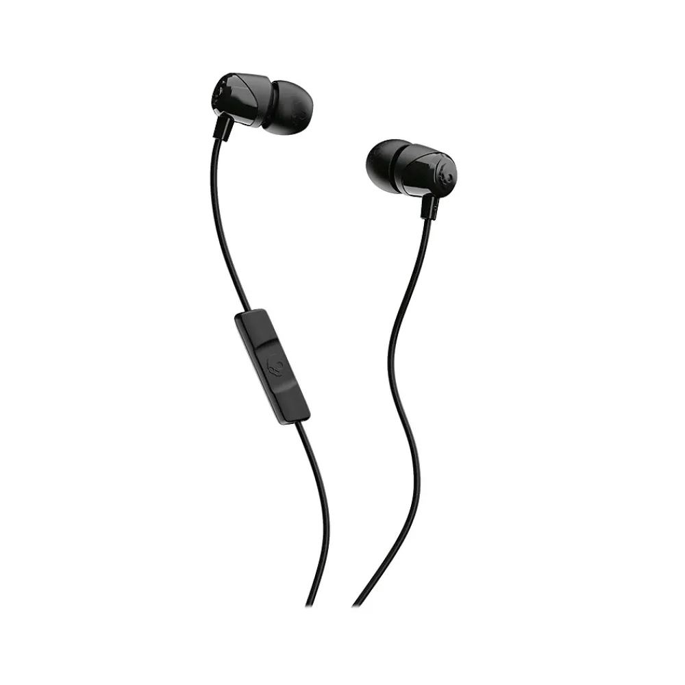 Skullcandy Jib Stereo Earbuds, Black (S2DUYK-343)