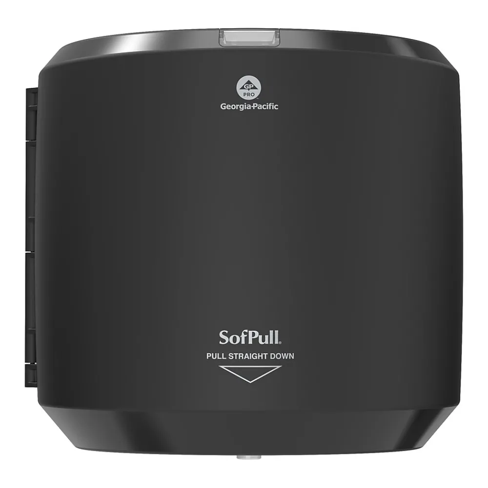 SofPull Centerpull Paper Towel Dispenser, Black (58201B)