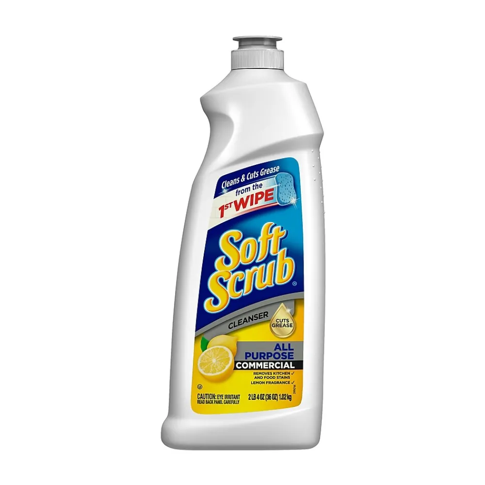 Soft Scrub All-Purpose Cleaner, Lemon, 36 Oz. (DIA15020EA)