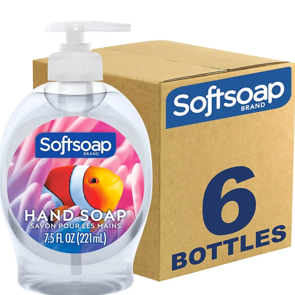 Softsoap Liquid Hand Soap, Fresh Scent, 6/Carton (US04966A/12680)