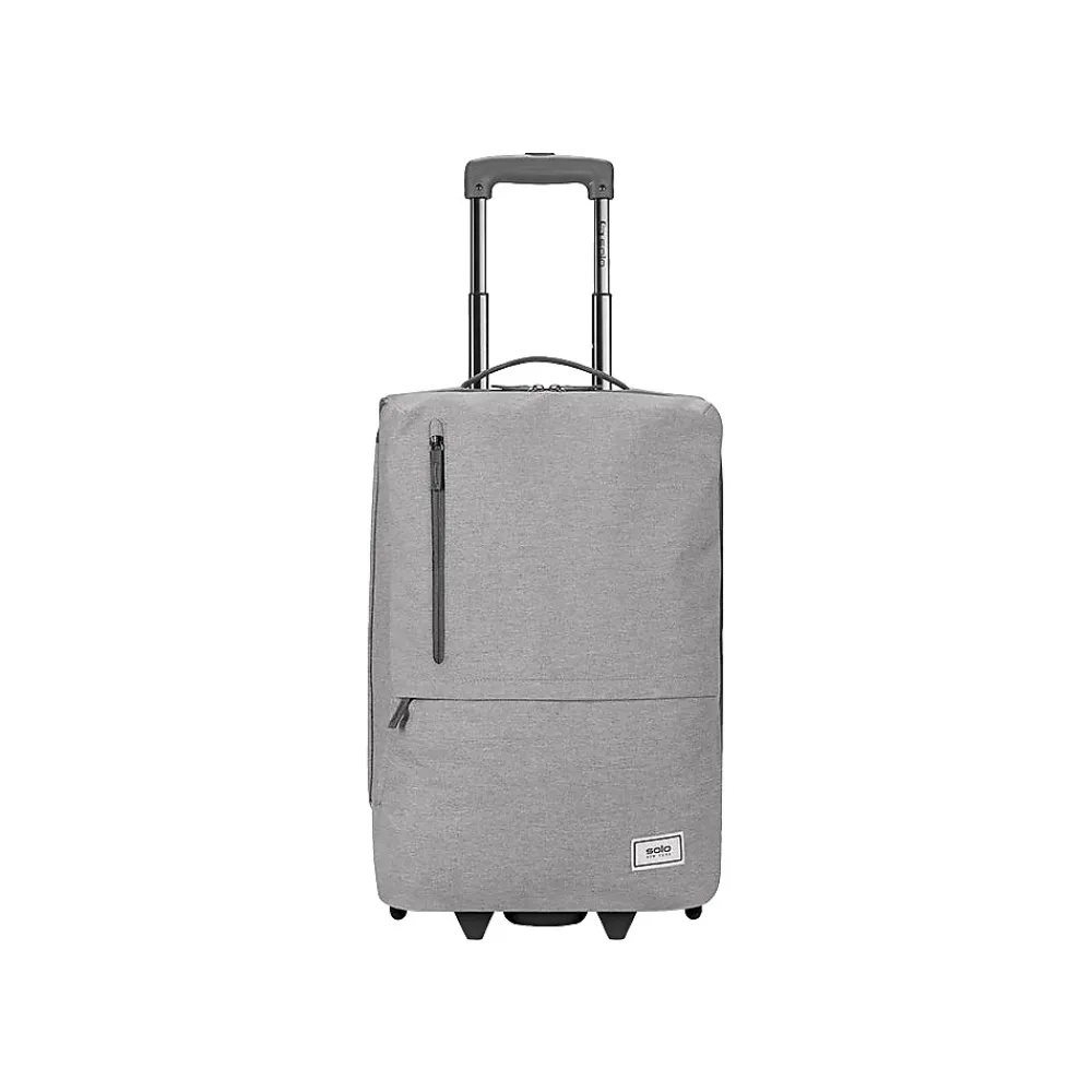 Solo New York 22" Re:treat Carry-On Suitcase, 2-Wheeled, Gray (UBN914-10)