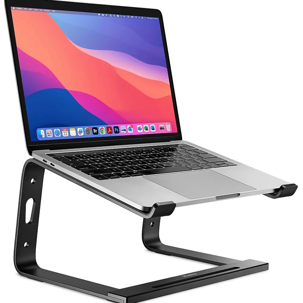 Staples TECH 11.2 x 10.2 Aluminum Laptop Stand, (ST62654)