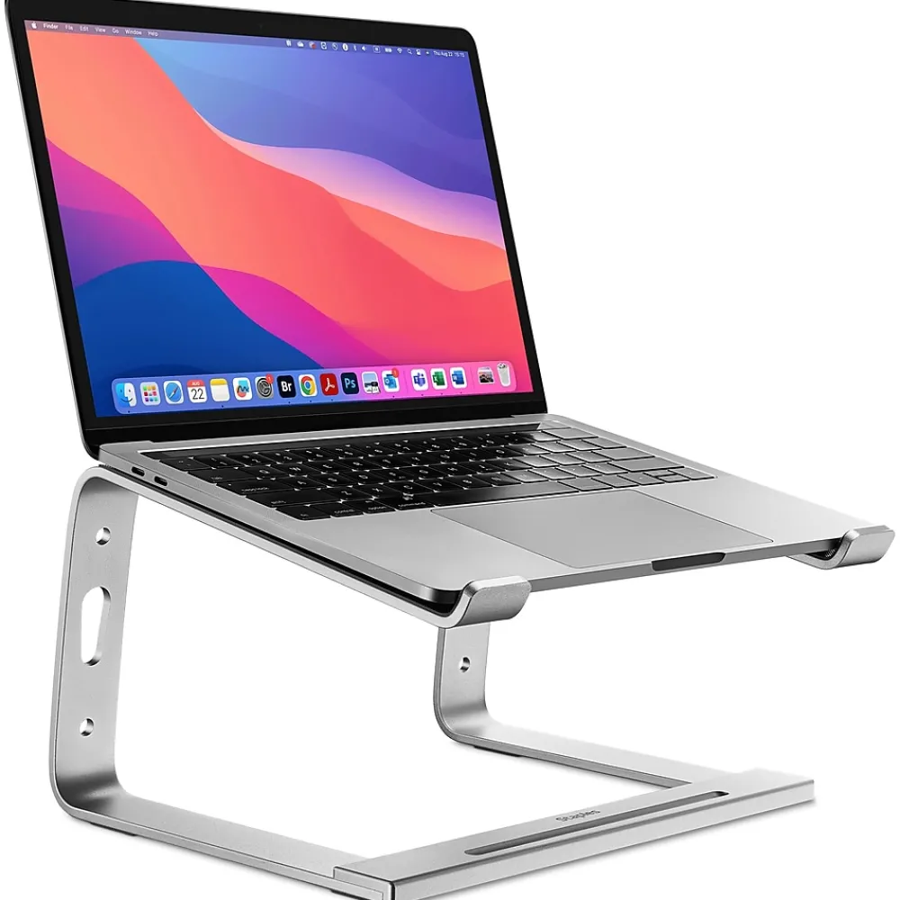 Staples TECH 11.2 x 10.2 Aluminum Laptop Stand, (ST62653)