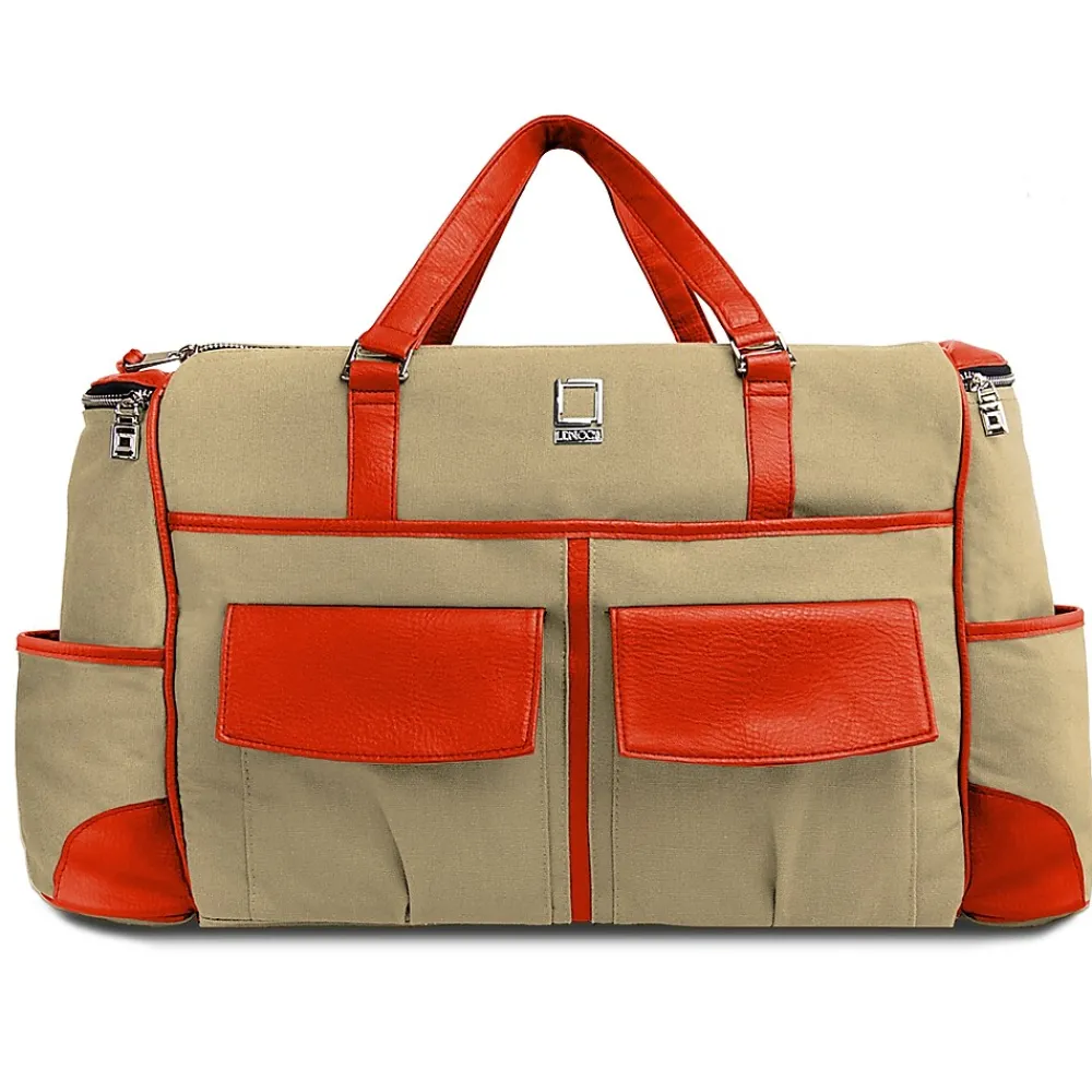 SumacLife Luggage 16" Canvas Carry-On Travel Duffel (PT_NBKLEA813_DF)