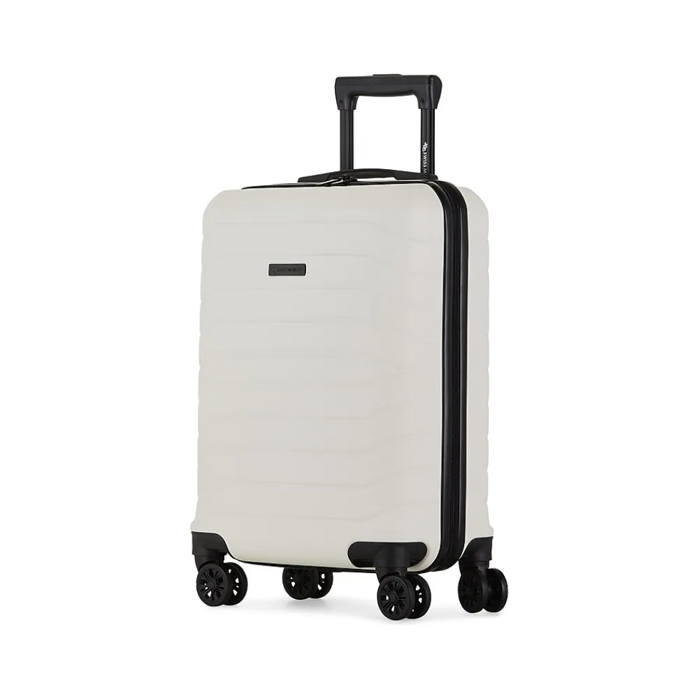 Swiss Mobility 21.5" Hardside Carry-On Suitcase, 8-Wheeled Spinner, Sand (HLG5120SM-SAND)