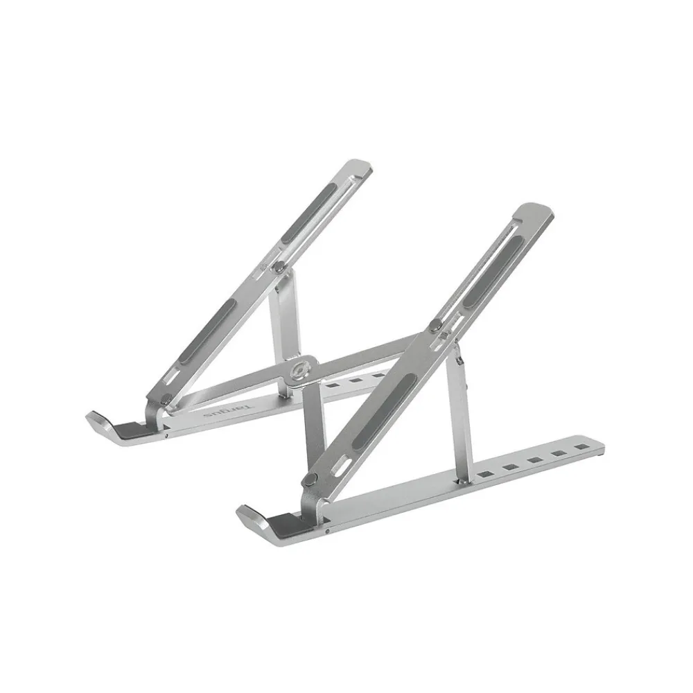 Targus Aluminum Portable Ergonomic Laptop/Tablet Stand, Silver (AWE810GL)