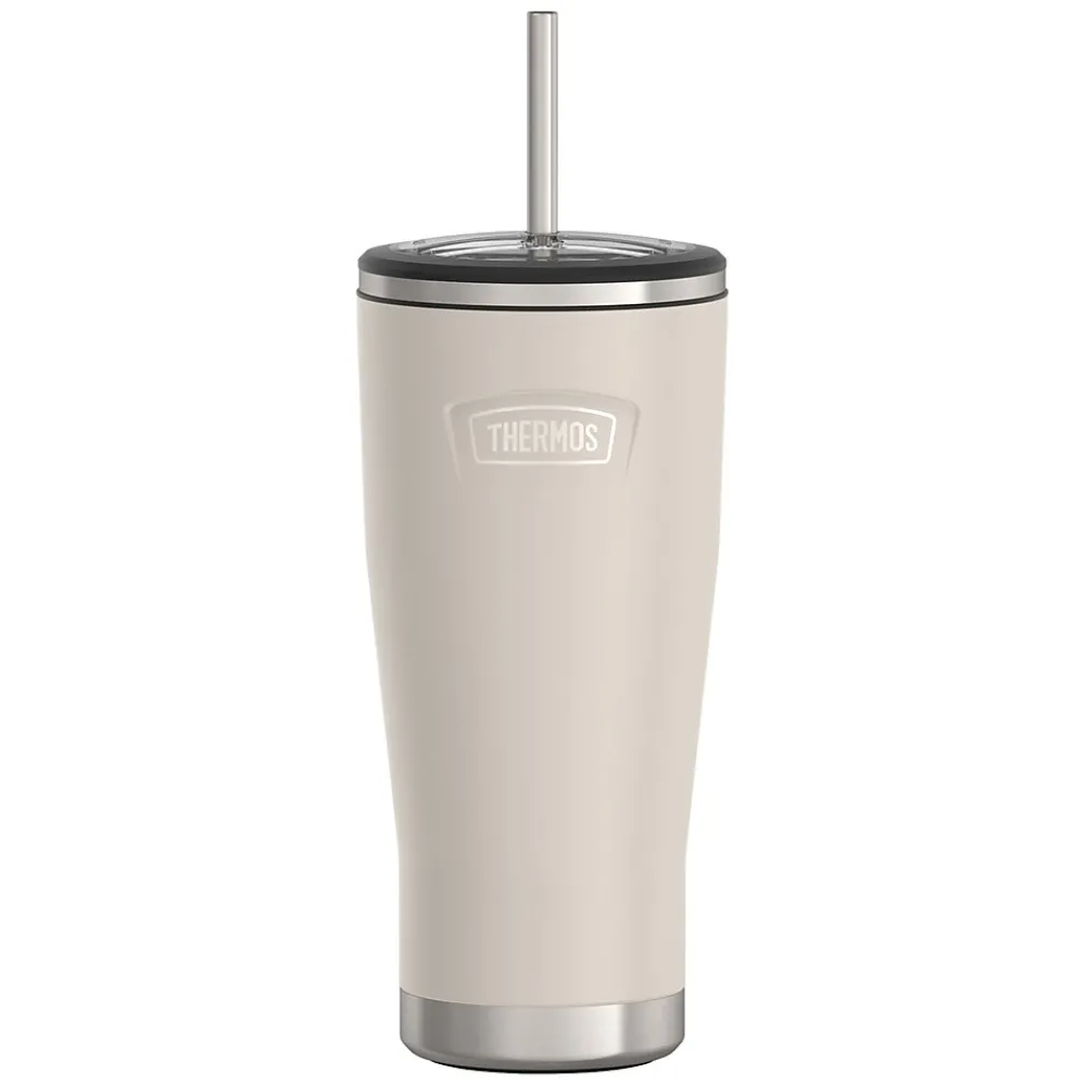 Thermos Icon Stainless Steel Vacuum Insulated, 24 oz., Sandstone, (THRIS1112SN4)