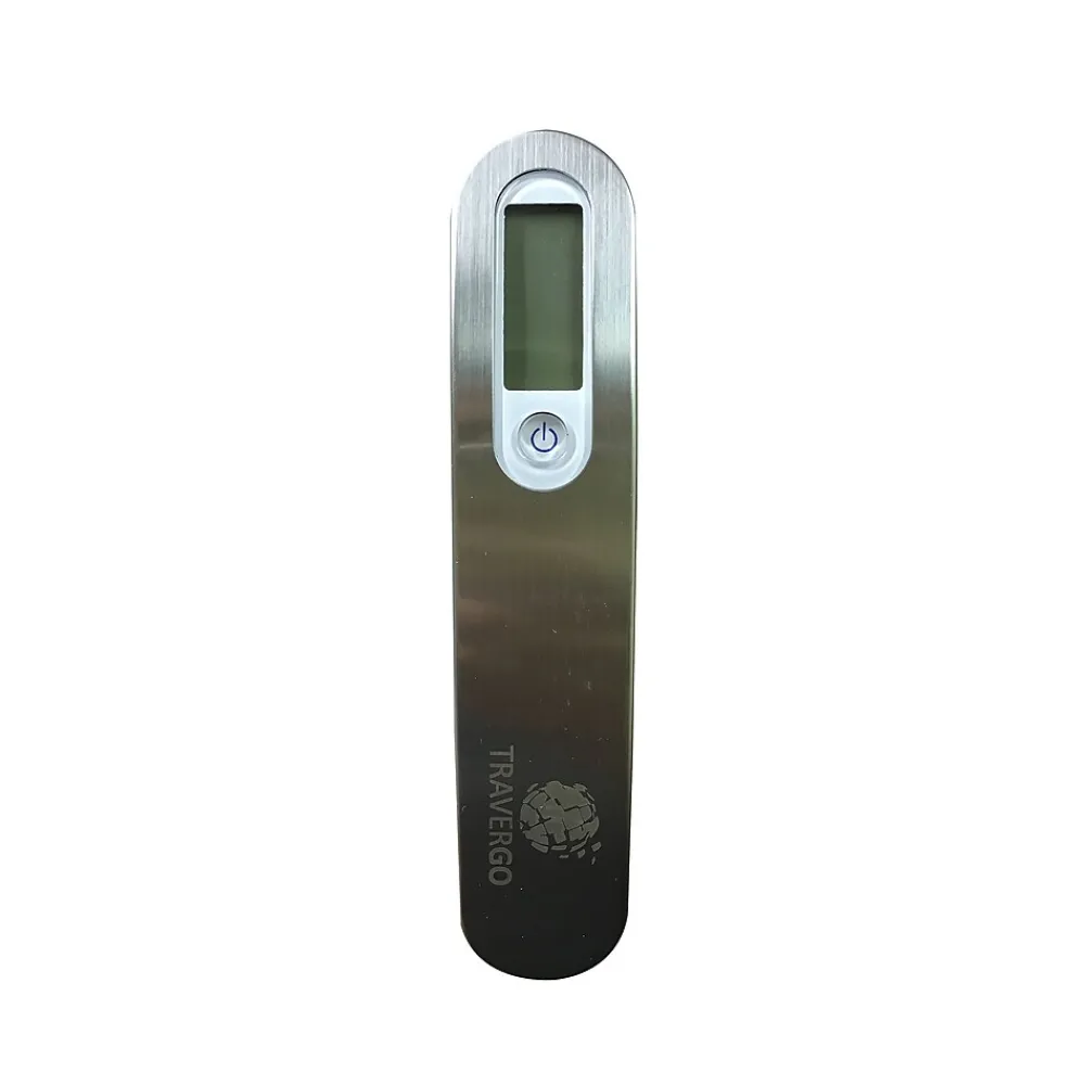 Go Green Power Travergo Digital Scale with Buckle Clasp, Silver (TR1340SV)