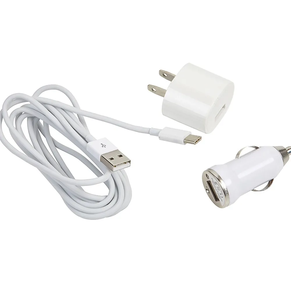 Ultralast USB-C Charge and Sync Kit, White, (CEL-CHGCW-6)