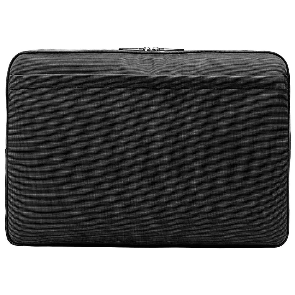 Vangoddy Laptop Sleeve, Black Canvas (NBKLEA111)