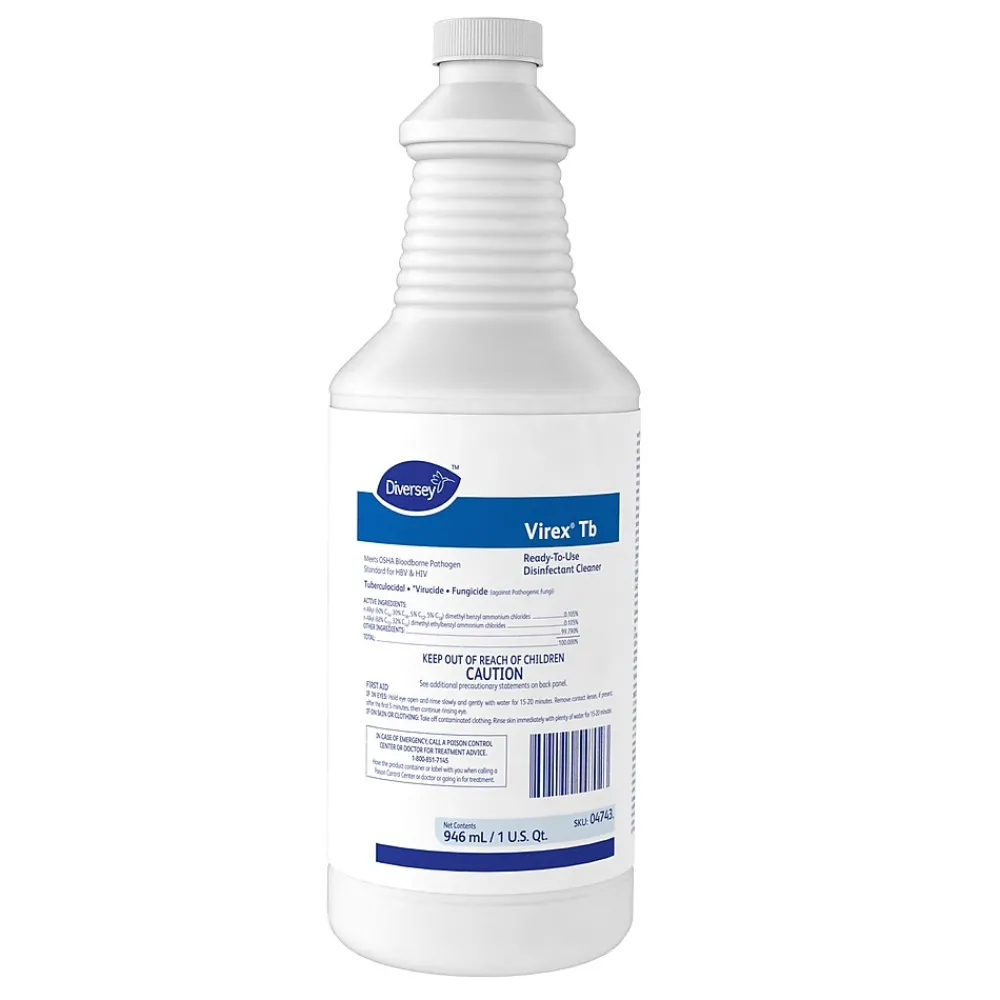 Virex Tb Disinfectant Spray, Lemon, 32 Oz. (04743)